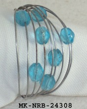 Turquoise Beads Wedding Napkin Ring