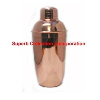 Copper Bar Cocktail Shaker