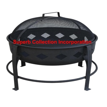 Garden treasures fire pit, Feature : Stocked