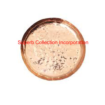 Copper Hammered Wine Cup Coaster, for Beer Bar, Feature : Eco-Friendly, Stocked