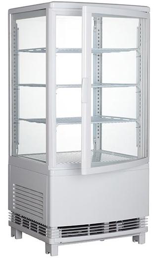 COLD SHOW CASE CURVED GLASS DOOR 72 ltr