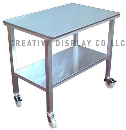 Mobile work top table 150cm