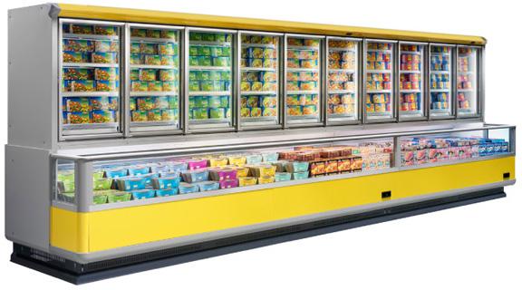Supermarket Combi Freezer 200 cm