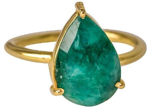 Emerald Dyed Rings