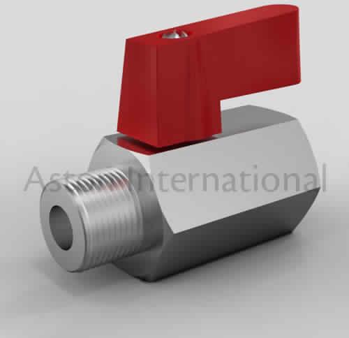 Brass Mini Ball Valve Male