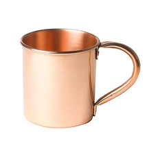 Metal Staight plain copper mugs, for Drinkware