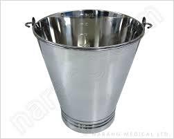 Steel water bucket
