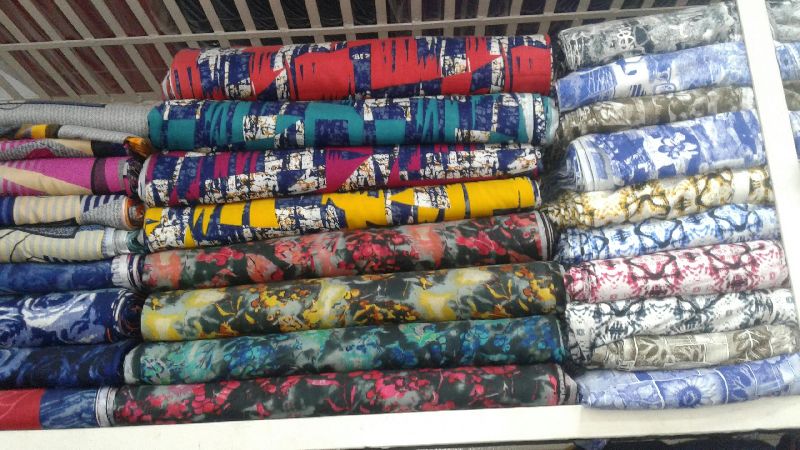 reyon printed fabric