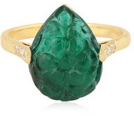 Diamond Natural Emerald Ring