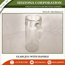 Clear Glass Water Jug Set, Feature : Stocked