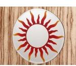 SUN Round Mirror, Size : 20.50