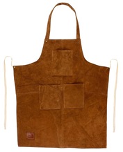 Rustic Town Genuine Leather Grill Work Apron