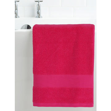 Printed bath towels,