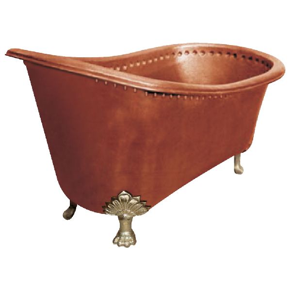 Vani Crafts Copper Bathtub Clawfoot Design, Feature : Fine Finishing, Good Quality, Perfect Shape