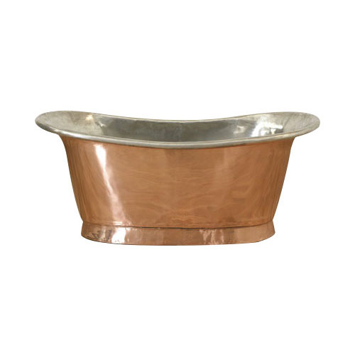 Copper Bathtub Tin Inside Shiny Copper Outside