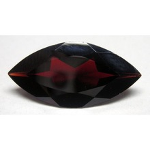 MQ shape dark red garnet natural gemstone