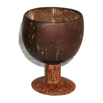 Coconut Shell Small  Goblet