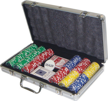 300 pc Professional poker set