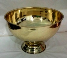 Table Top Gold finish  Bowl