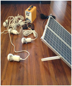 solar home lighting solution