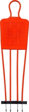 Plastic Soccer Free Kick Wall, Color : Orange/Yellow/Red