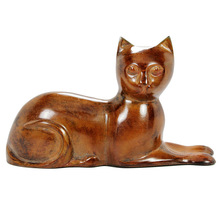 SANGHAVI EXPORTS Metal CAT FIGURE CREMATION URN, for Pet, Style : American Style