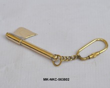 Brass Axe Key Chaing