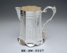 Metal Brass Silver Plated Jug