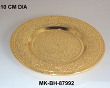 MKI Metal Brass Trinket Plate, Style : Feng Shui