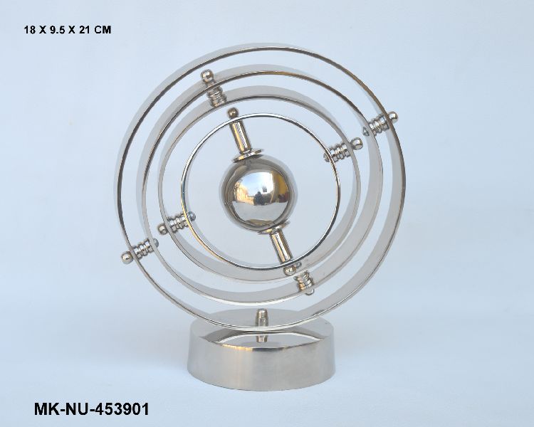 Metal Armillary Sphere Decor