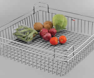 LIFETIME Metal Vegetable Basket
