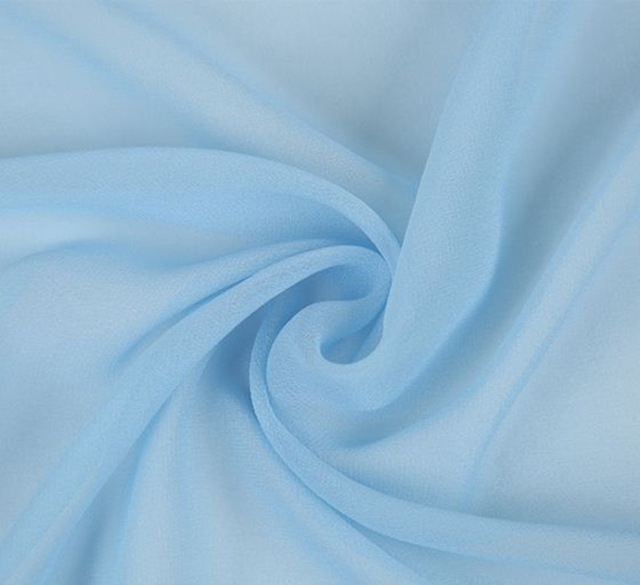 Cotton Georgette Fabric, for Dresses Garment, Pattern : Plain