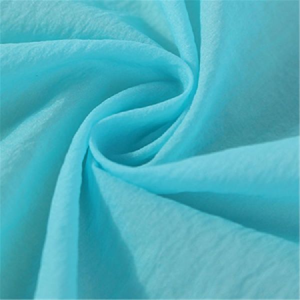 Nylon Crepe Fabric, Pattern : Plain