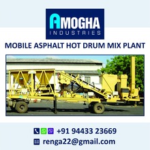 AMOGHA Mobile Asphalt Mixer, Voltage : 440V/380V 50 HZ