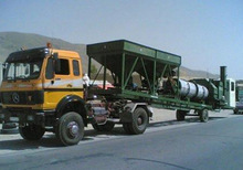 stationary mobile asphalt plant