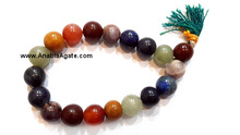 Gemstone Chakra Beads Power Bracelets