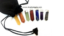 Chakra Double Terminated Pencil Set With Poch