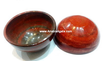 Red Jasper Gemstone Agate Bowls
