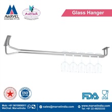 Metal Glass Hanger, for Eco-Friendly, Stocked, Durable, Reusable, Certification : FDA, LFGB, SGS