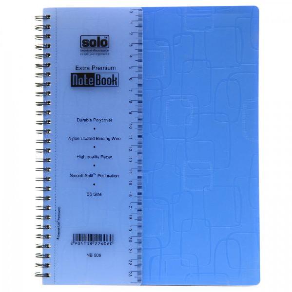 Plain B5 Solo Premium Notebook, Cover Material : Paper