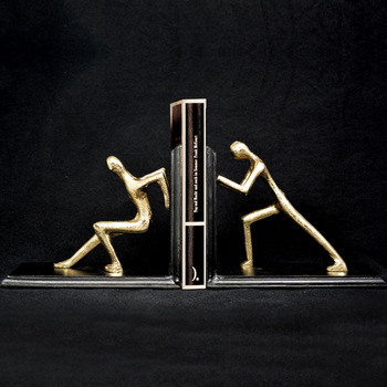 Made of Aluminium MDF Decorative Bookend