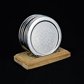 Wood Coasters Design With Stand