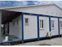 Polished Prefab Steel Bunk House Cabin, for Construction Stie, Feature : Easily Assembled