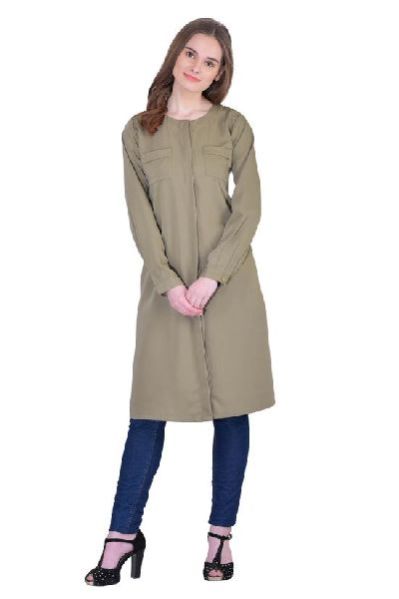 Khakhi Stylish Overcoat