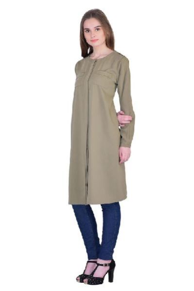 Khakhi Stylish Overcoat