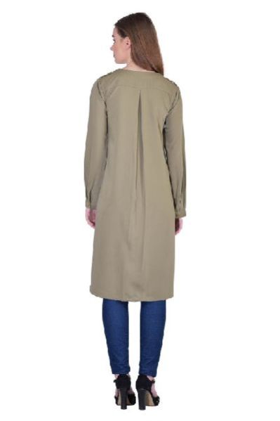 Khakhi Stylish Overcoat