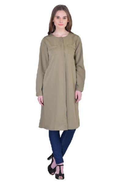 Khakhi Stylish Overcoat