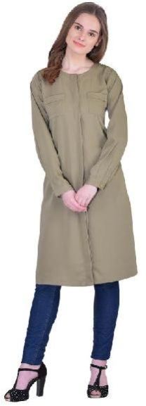 Khakhi Stylish Overcoat