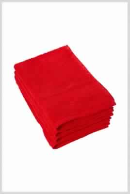 Red Hand Towels