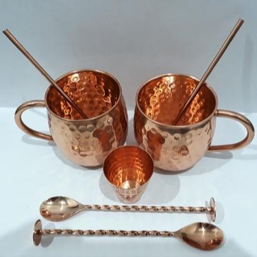 Copper Mug Set, Feature : Eco-Friendly